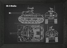 IS 3 Stalin Framed Wall Art