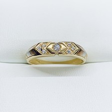 Vintage 14k Yellow Gold Art