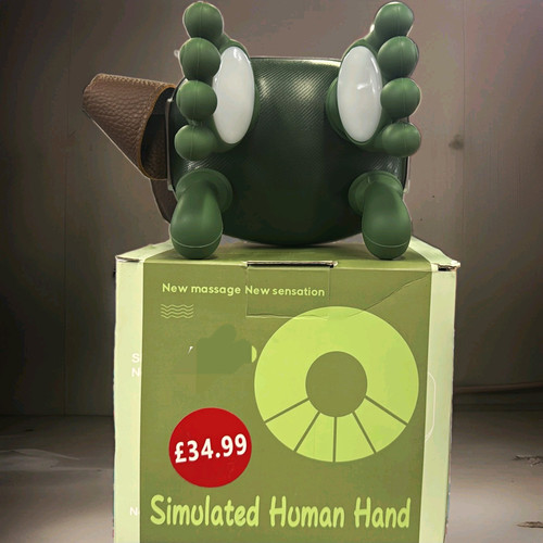 Simulated human hand - simulated,