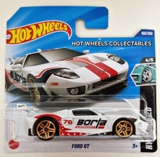 Hot Wheels Ford GT White Borla
