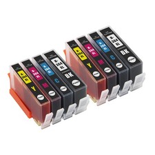 8 Ink Cartridges (Set) for HP