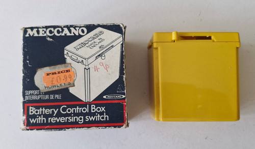 Meccano battery control - meccano, box