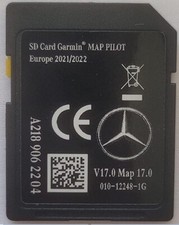 2021-22 Mercedes NTG5 Navigation V17 SD Card update A,B,C,GLC ,E class A218..