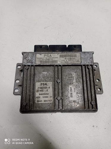 Ecu engine calculator - ecu, citroen
