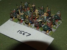 25mm MEDIEVAL / VIKING - 15 VIKINGS - (1567)