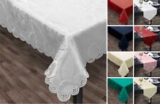 Rose Jacquard Table Linen