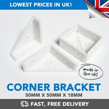 Plastic 50mm x 50mm Corner