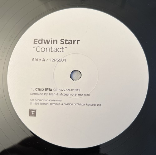 Edwin starr contact - edwin, rare