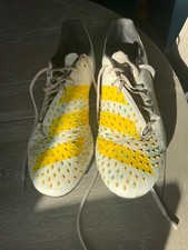 ADIDAS PREDATOR MALICE FG RUGBY BOOTS UK SIZE 11