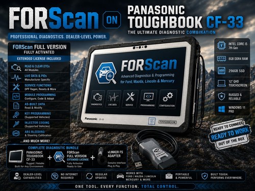 Forscan vlinker diagnostic - vlinker, on