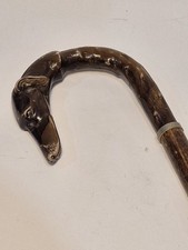 Vintage Greyhound/ Whippet walking stick