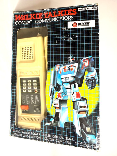 Vintage retro 1980s boxer toys - boxer,