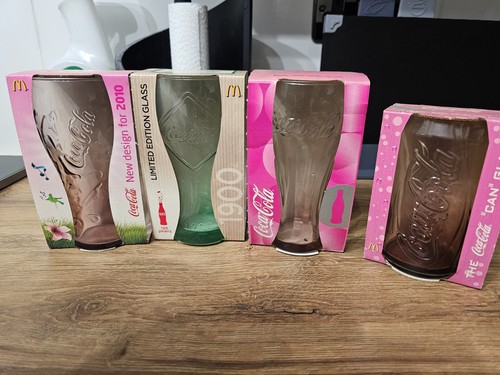 Mcdonald coca cola glasses - mcdonald's,