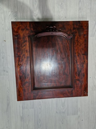 Antique carved mahogany door - carved,