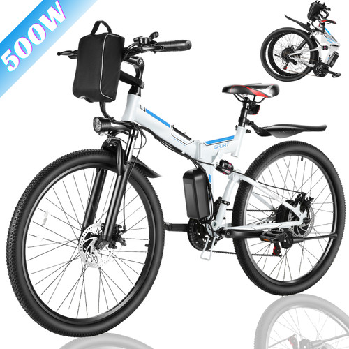 Electric folding bike 500w - 26",