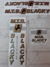   Blacky Mountain Bike Sticker