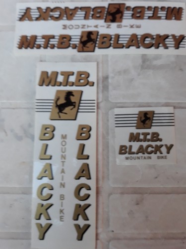 Blacky mountain bike sticker - ,