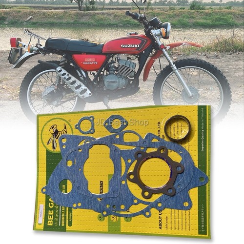 Suzuki ts125a gasket complete - suzuki,