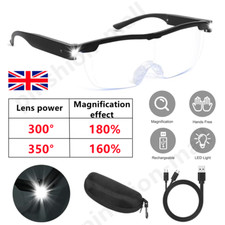 Magnifier Glasses With Led