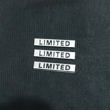 3x Silver Black LIMITED Chrome