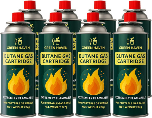 Butane gas canisters en417 - butane,