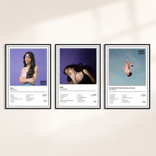 Olivia rodrigo album - rodrigo, print