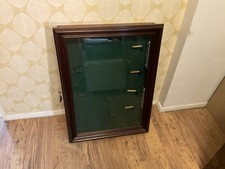 Pure Mahogany Antique Pistol Display Cabinet ..Beautifully Made