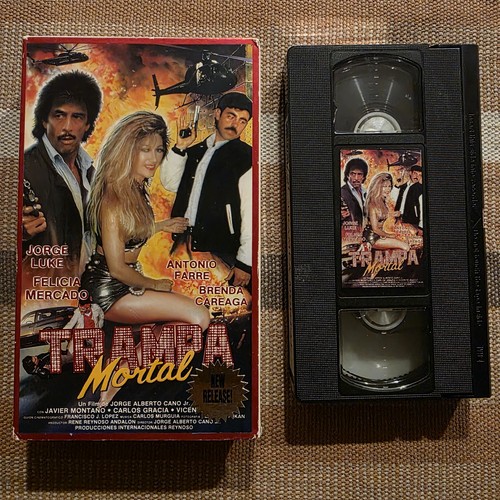 Trampa mortal vhs cinelat - vhs,