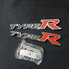 Black Silver Red TYPE-R Metal