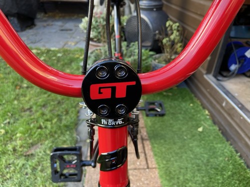Handlebar stem decal - x,