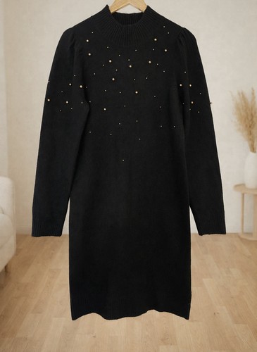 Monsoon black beaded jumper - beaded,