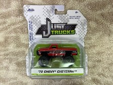 🇺🇸🔥🔥🔥JADA Just Trucks '72 CHEVY CHEYENNE Red Wave HW16🔥🔥🔥🇺🇸