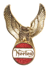 Vintage Old Norton Motorbike