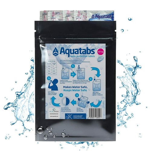 Water purification tablets - purification,