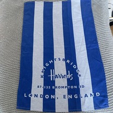  Harrods London BNWD Tea Towel