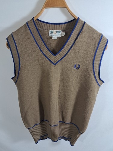 Fred perry brown - brown, merino