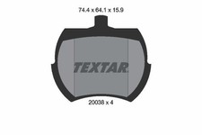 Front Brake Pad Set Fits