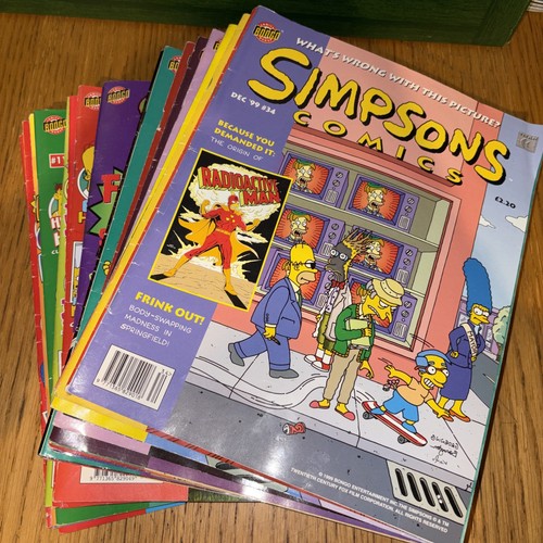 The simpsons comics - comics, issues