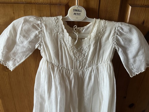 Fine vintage christening - fine, gown