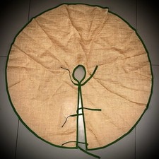 large circular natural fibre