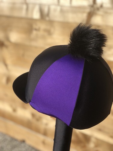 Horse riding hat cover - horse,