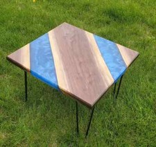 18" Epoxy Resin Table Top