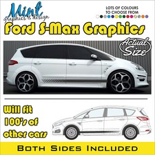 FORD S-MAX GALAXY Side Stripes ST Titanium Decals Stickers Graphics NO P&P 004