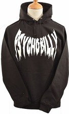 UNISEX HOODIE HOODY PSYCHOBILLY BAT PSYCHO ROCKABILLY GUANA BATZ RAT S-2XL