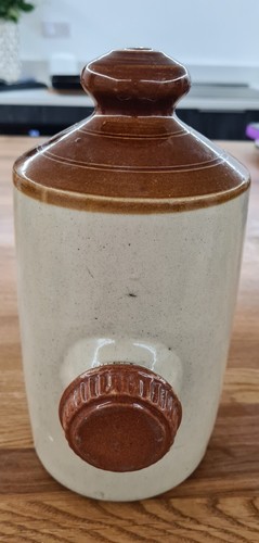 Vintage stone hot water bottle - stone,