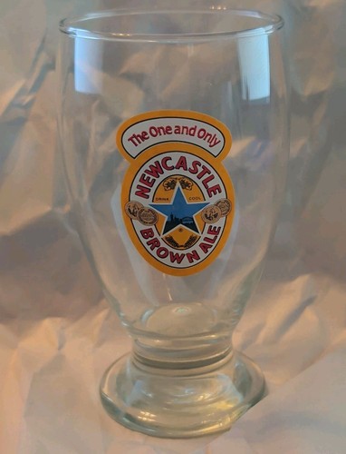 Newcastle brown ale pint - ale, glass