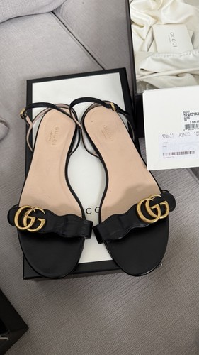 Gucci double sandals flat - double, g