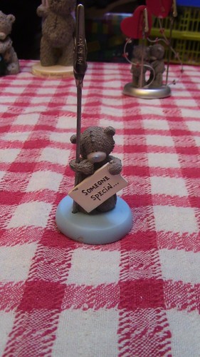 You tatty teddy figure - me,