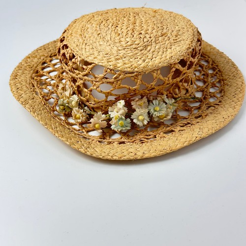 Straw boater hat inches - hat,