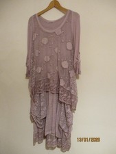 Italian made, dusk ypink dress
